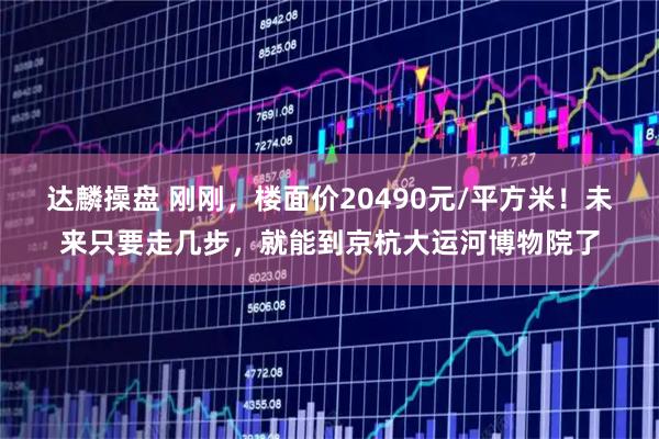 达麟操盘 刚刚，楼面价20490元/平方米！未来只要走几步，就能到京杭大运河博物院了