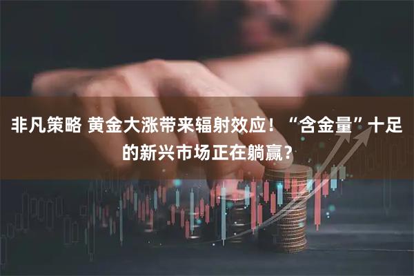 非凡策略 黄金大涨带来辐射效应！“含金量”十足的新兴市场正在躺赢？
