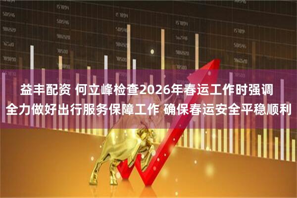 益丰配资 何立峰检查2026年春运工作时强调 全力做好出行服务保障工作 确保春运安全平稳顺利